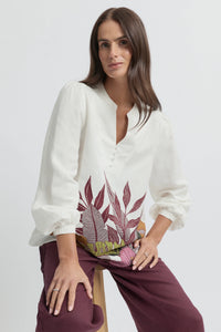 Yarra Trail Botanical Blouse 4382