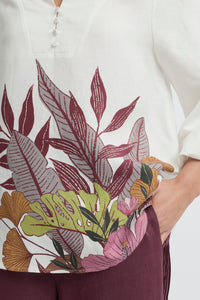 Yarra Trail Botanical Blouse 4382