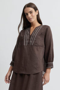 Yarra Trail Grace Blouse
