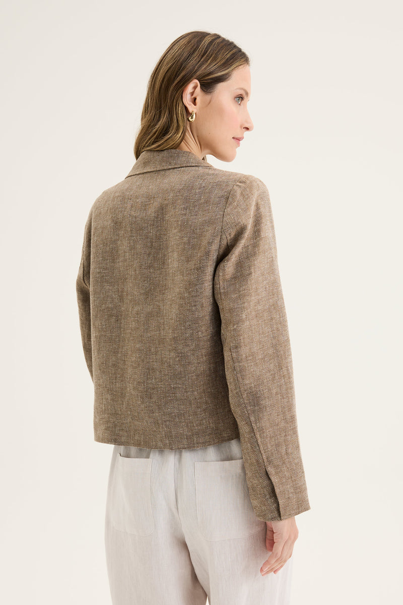 Yarra Trail Spina Jacket in Mocha