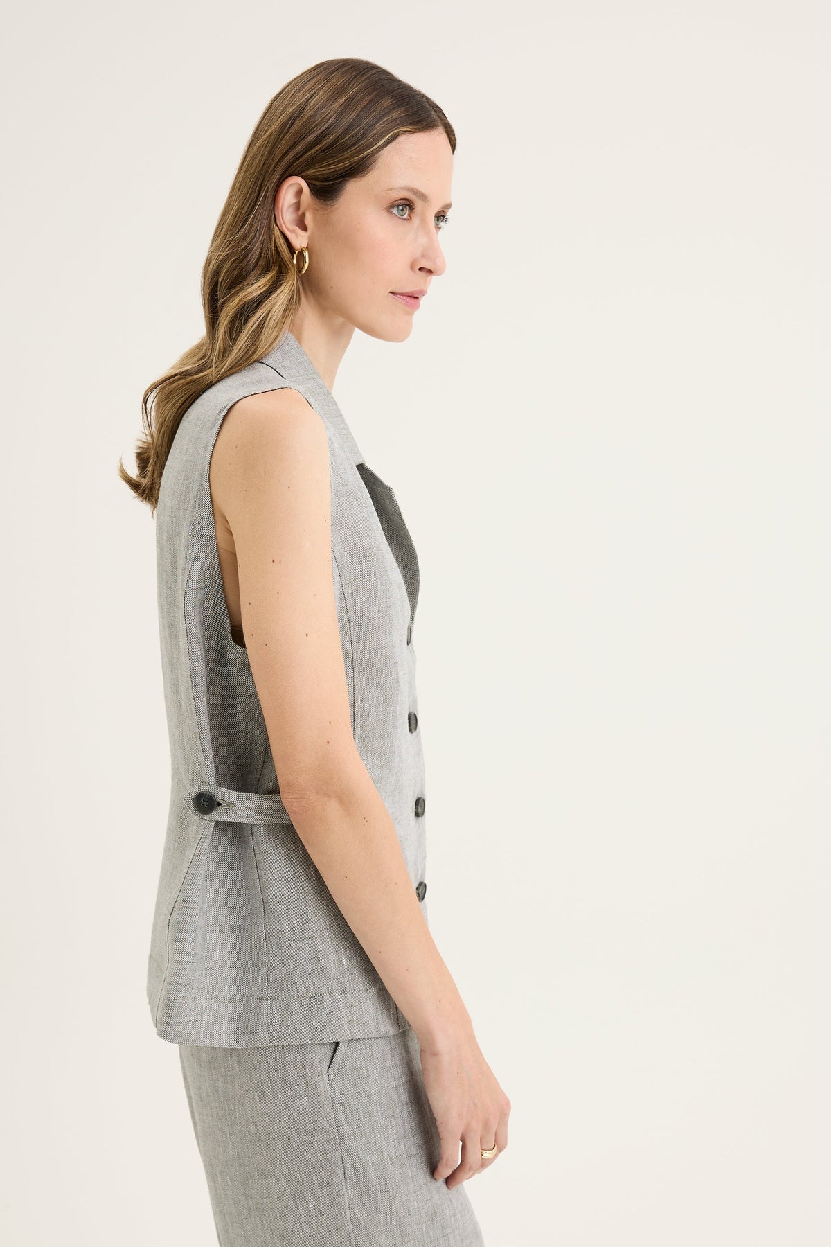 Yarra Trail Kindle Vest in Nori Marle