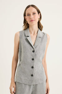 Yarra Trail Kindle Vest in Nori Marle