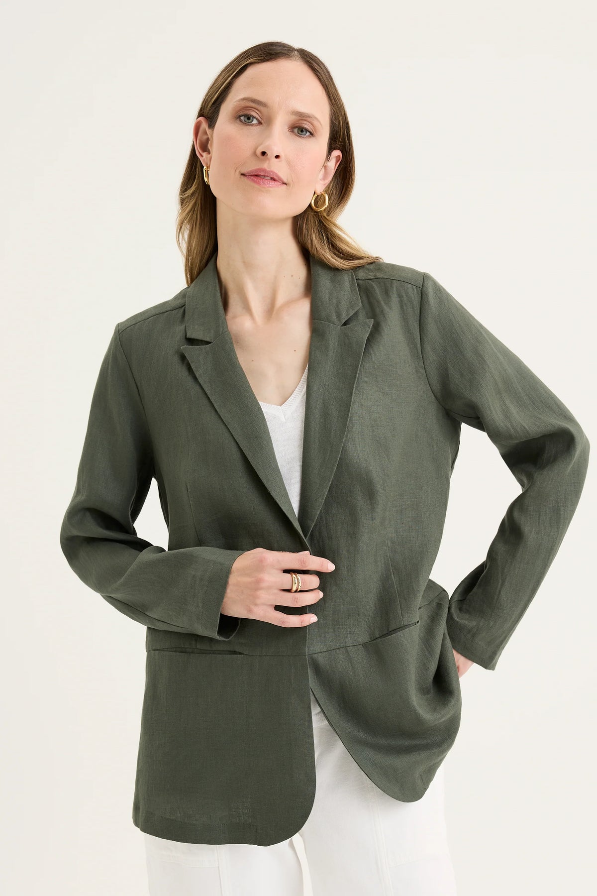 Yarra Trail Bodhi Jacket in Nori