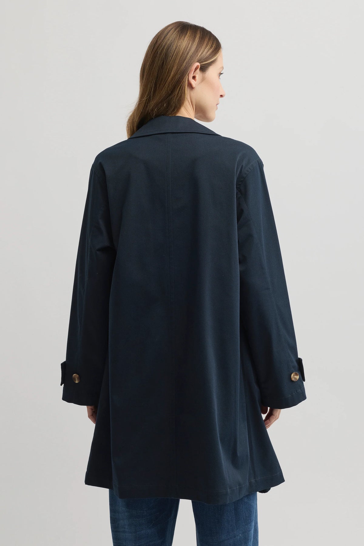 Yarra Trail Nova Coat in Navy 6298