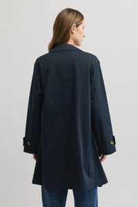 Yarra Trail Nova Coat in Navy 6298