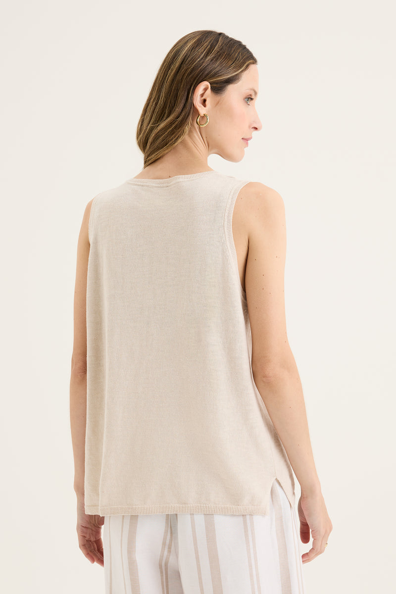 Yarra Trail Blaze Knit in Cashew