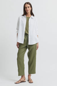 Yarra Trail Obscurity Knit Top in Lawn 7788