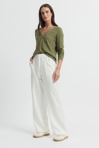 Yarra Trail Obscurity Knit Cardi in Lawn 7789