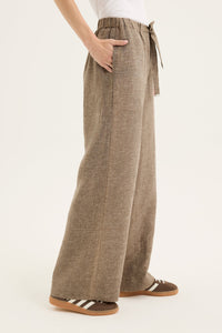 Yarra Trail Spina Pant in Mocha