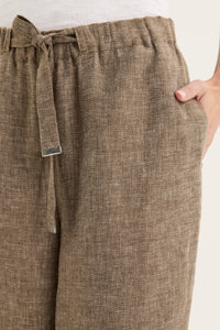 Yarra Trail Spina Pant in Mocha