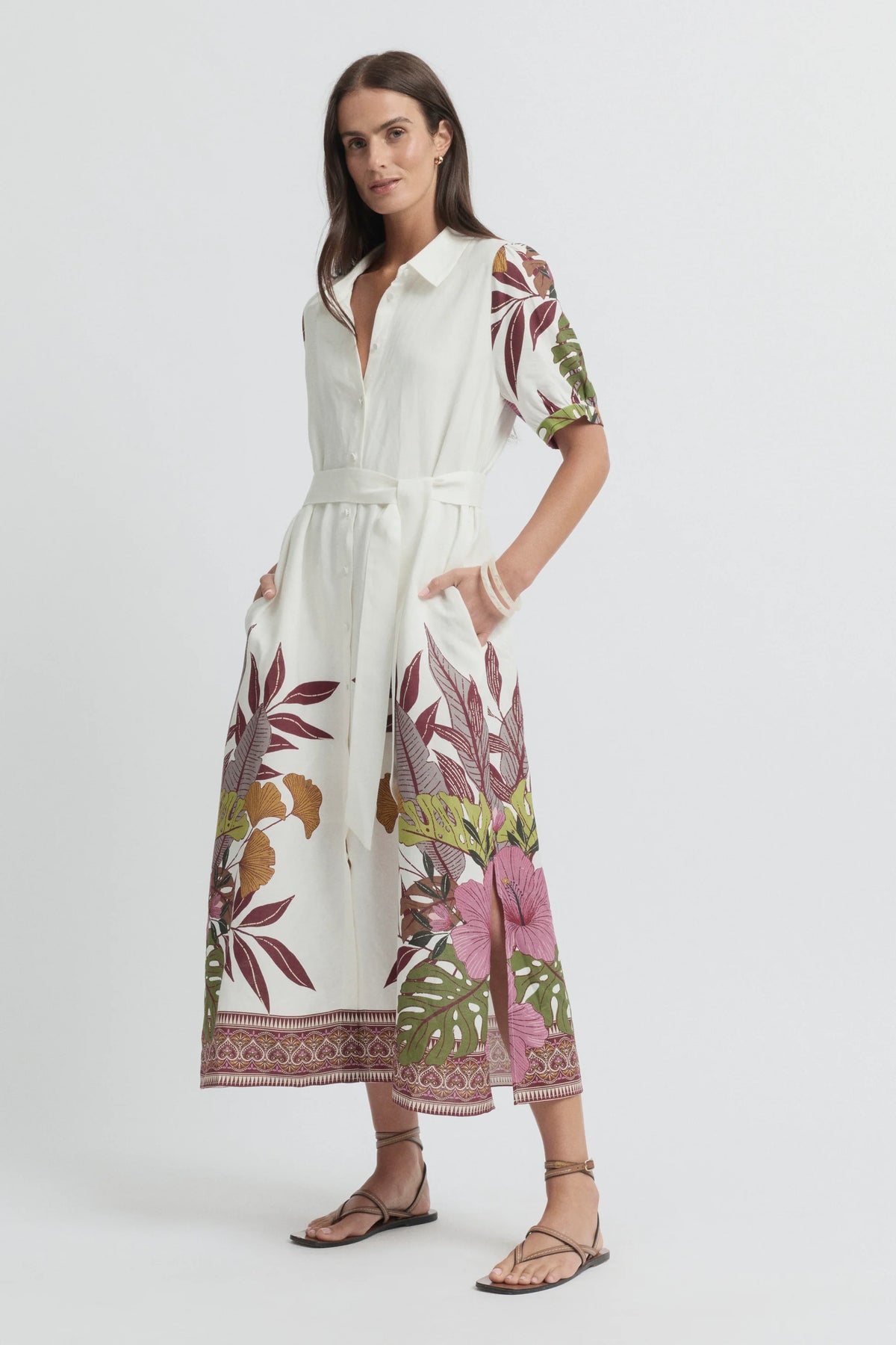 Yarra Trail Botanical Dress Dress 9677