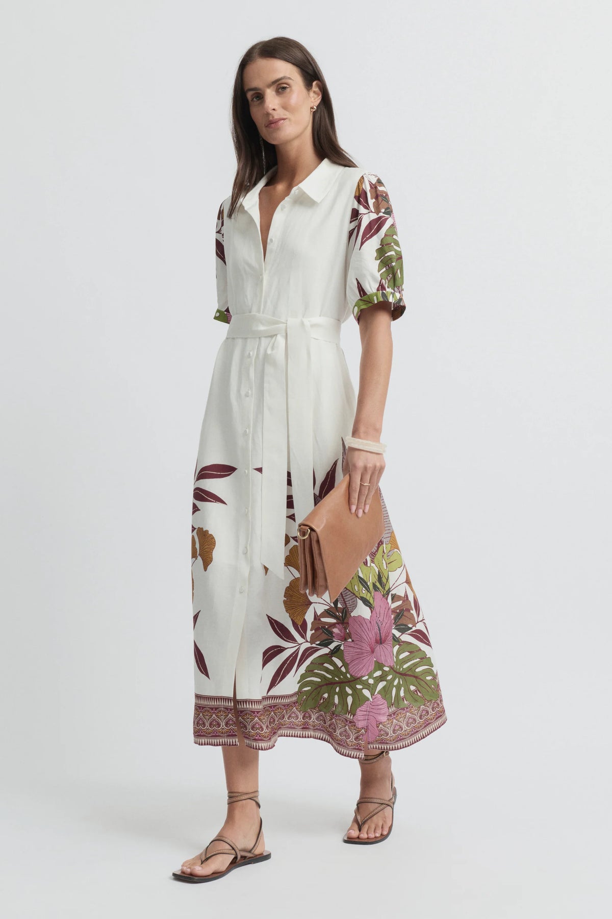 Yarra Trail Botanical Dress Dress 9677