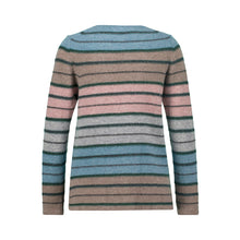 Load image into Gallery viewer, Mansted Ada Striped Crew in Mushroom
