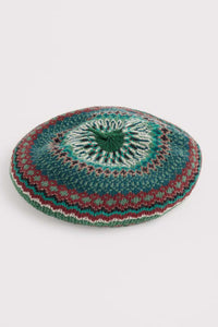Seasalt Bramble Jelly Beret in Weaving Needle Dark Forage