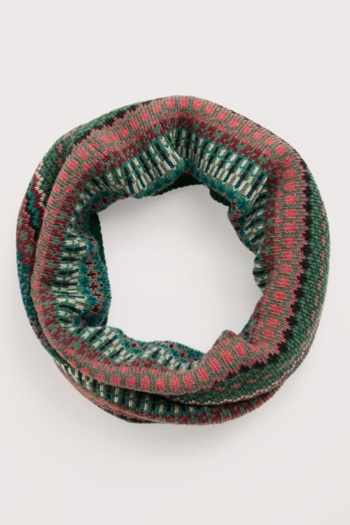 Seasalt Touchstone Snood in Weaving Needle Dark Forage