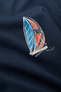 Seasalt Men's Loggerhead T-Shirt-Linear Yacht Maritime