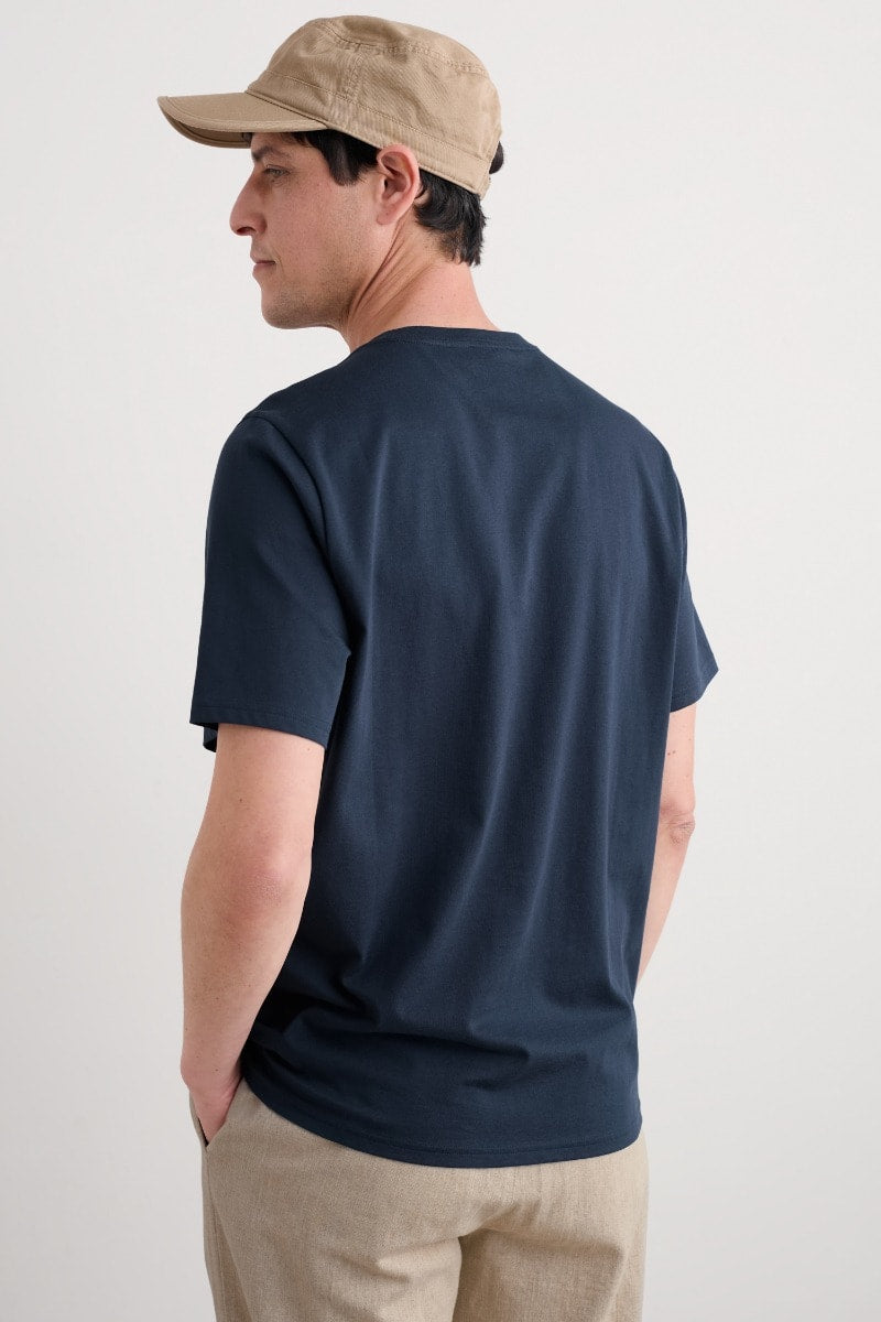 Seasalt Men's Loggerhead T-Shirt-Linear Yacht Maritime