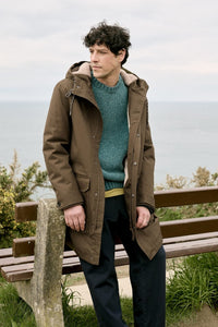 Seasalt Men's Men's Tidesman Waterproof Coat in Riverbed