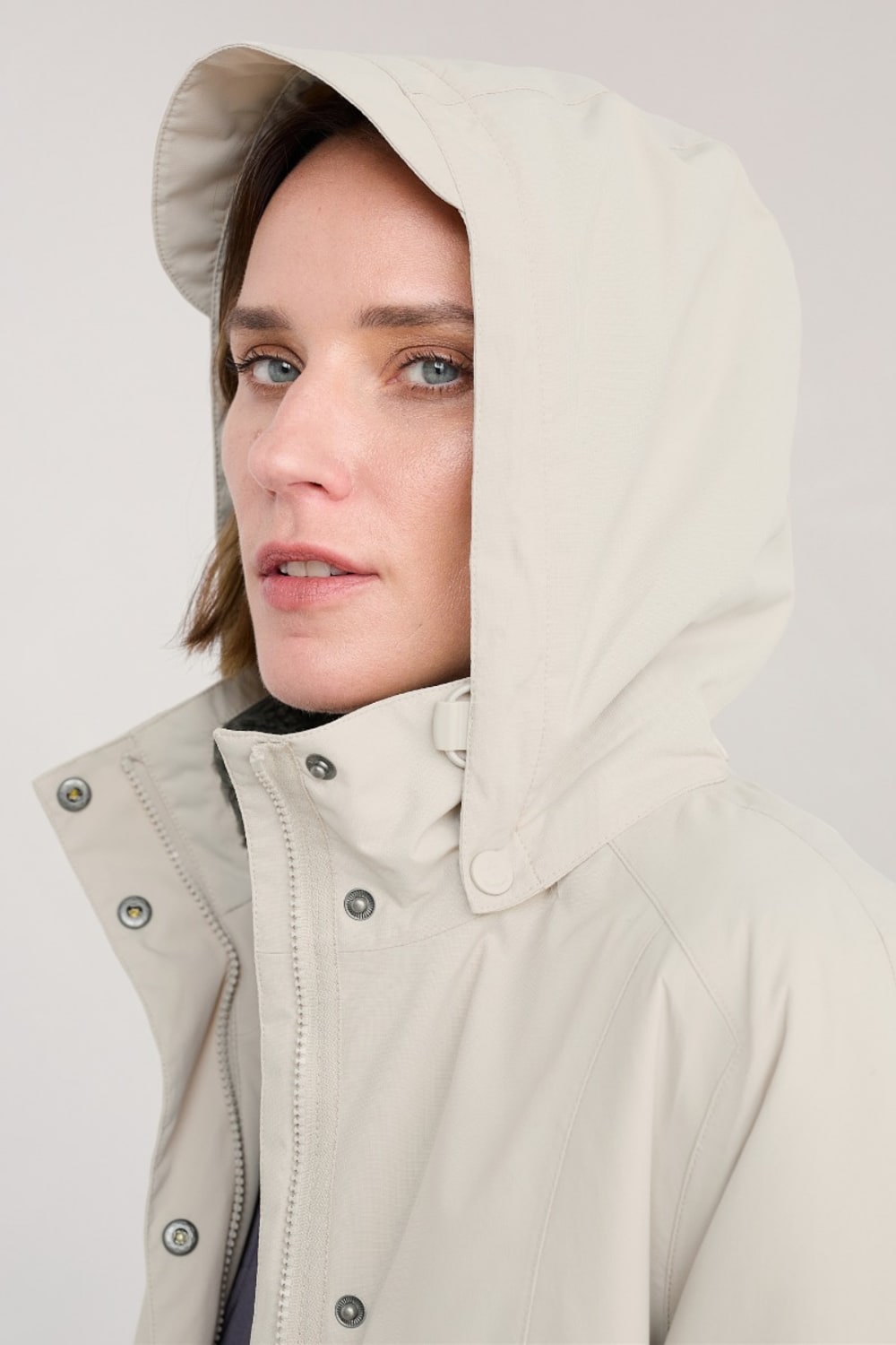 Janelle Waterproof Coat in Aran