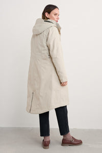 Janelle Waterproof Coat in Aran