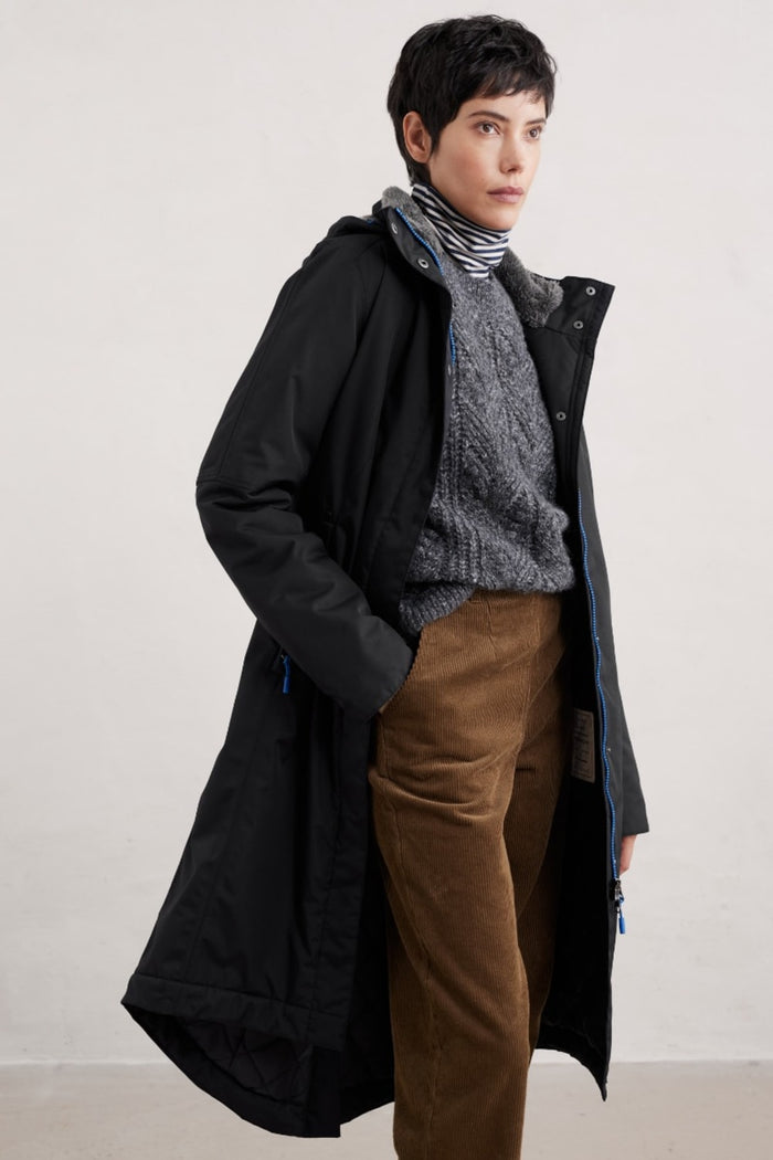 Janelle Waterproof Coat in Black