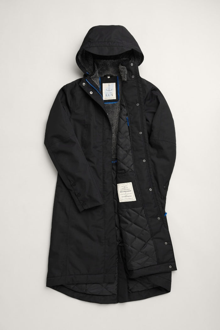 Janelle Waterproof Coat in Black