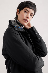 Janelle Waterproof Coat in Black