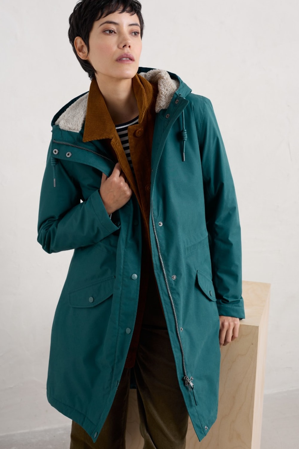 Seasalt Coat Plant Hunter 2 in Gust