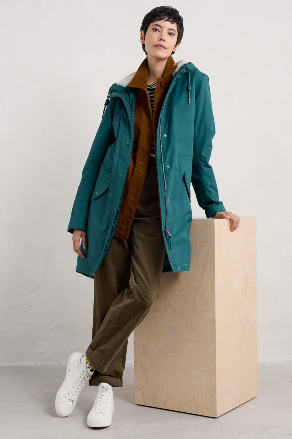 Seasalt Coat Plant Hunter 2 in Gust
