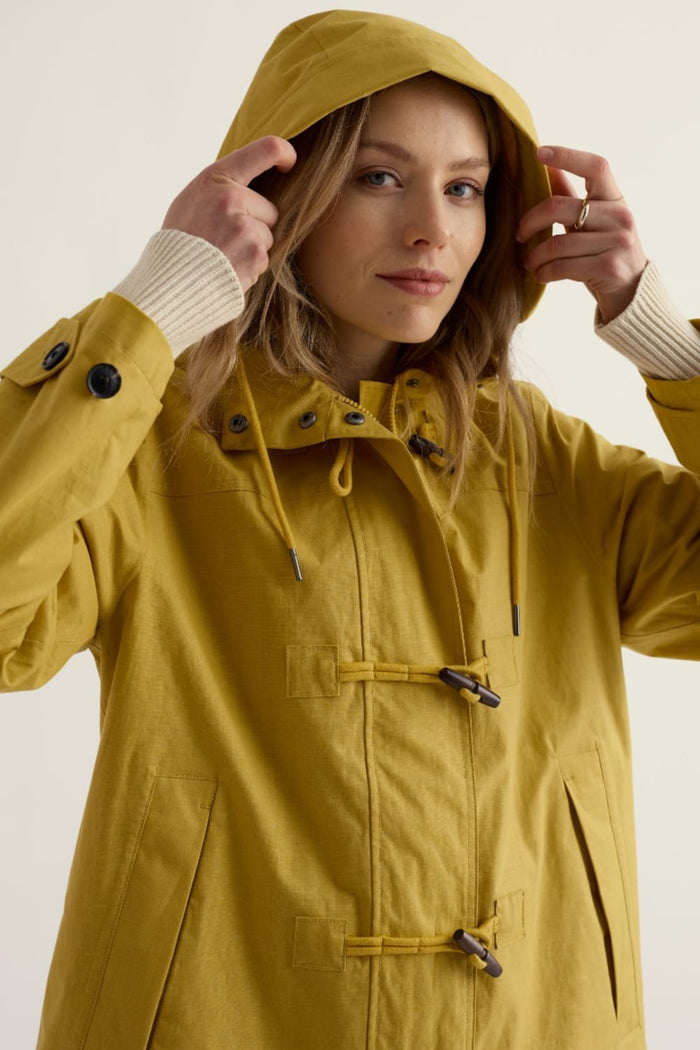 Seasalt Sea Drift Coat in Pear