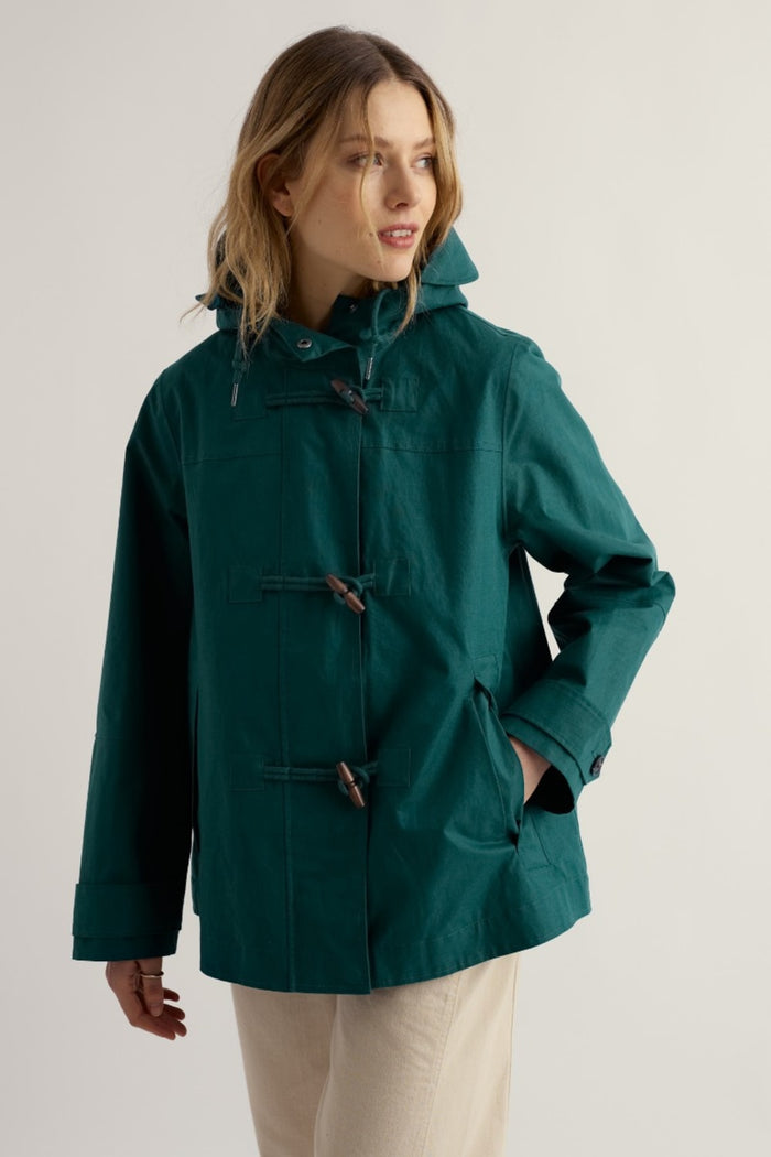 Seasalt Sea Drift Coat in Dark Wreckage