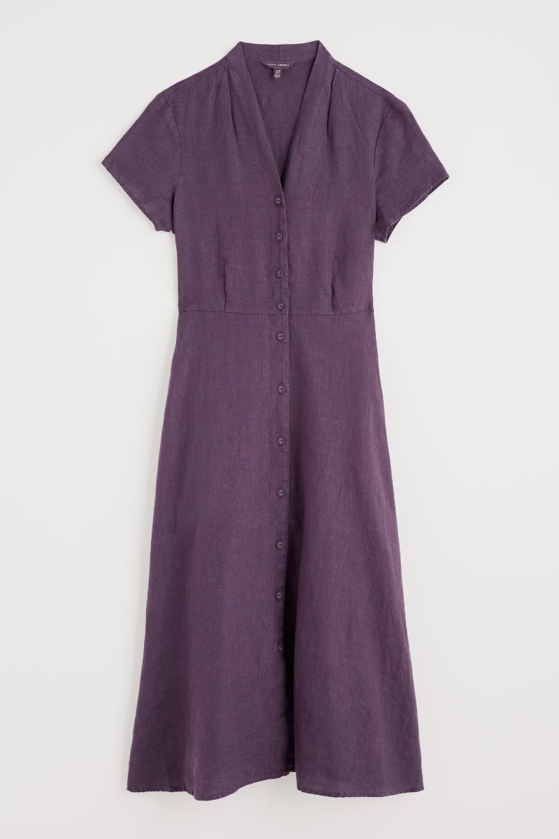 Carved Wood Dress Sloe