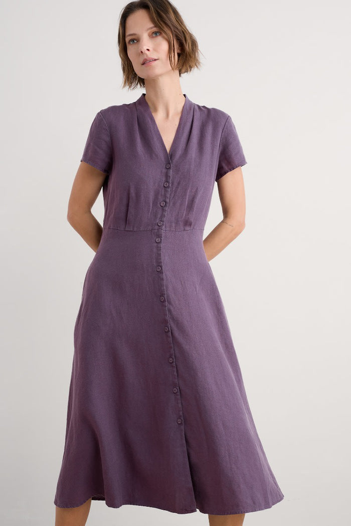 Carved Wood Dress Sloe
