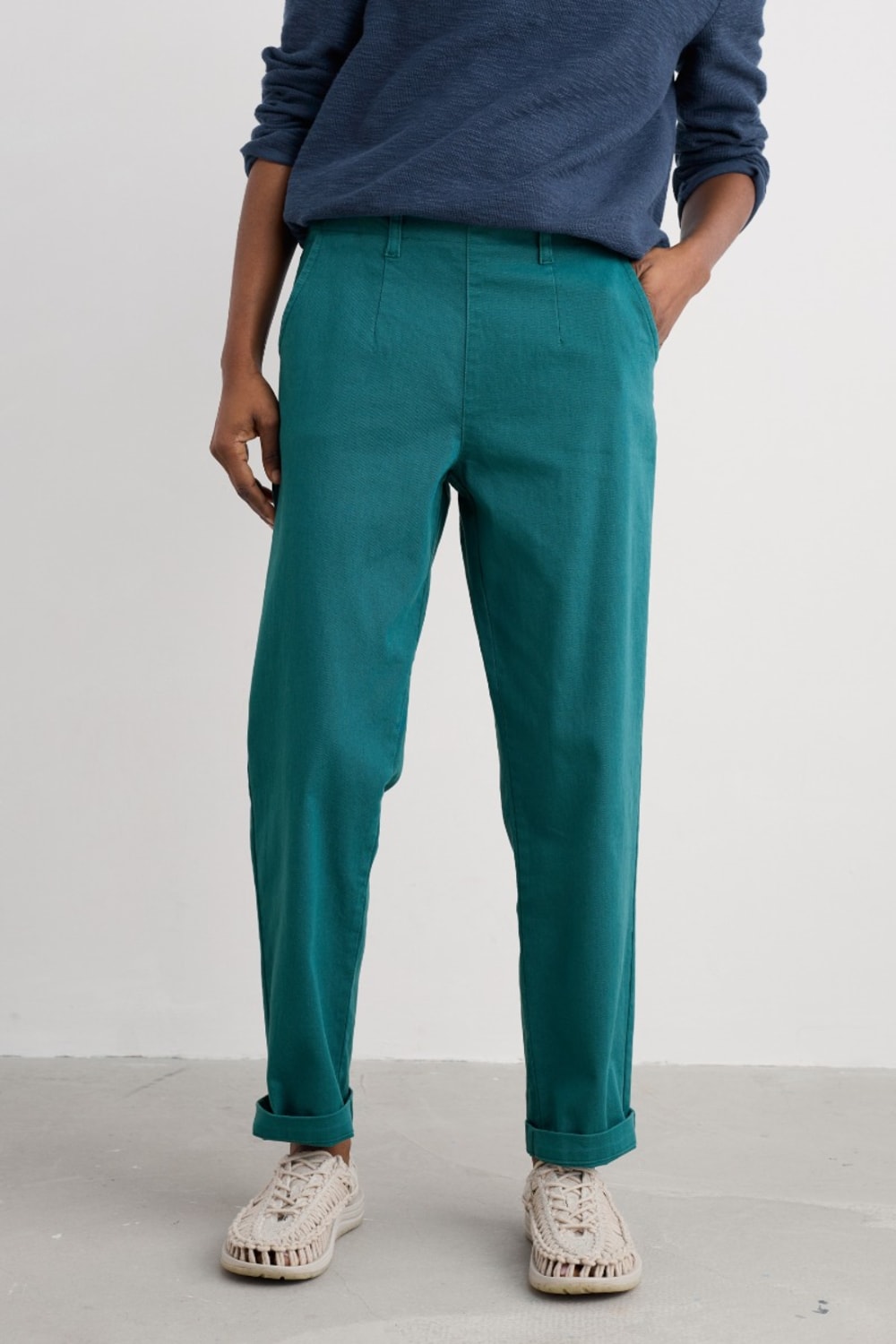 Seasalt Waterdance Trousers in Kingfisher