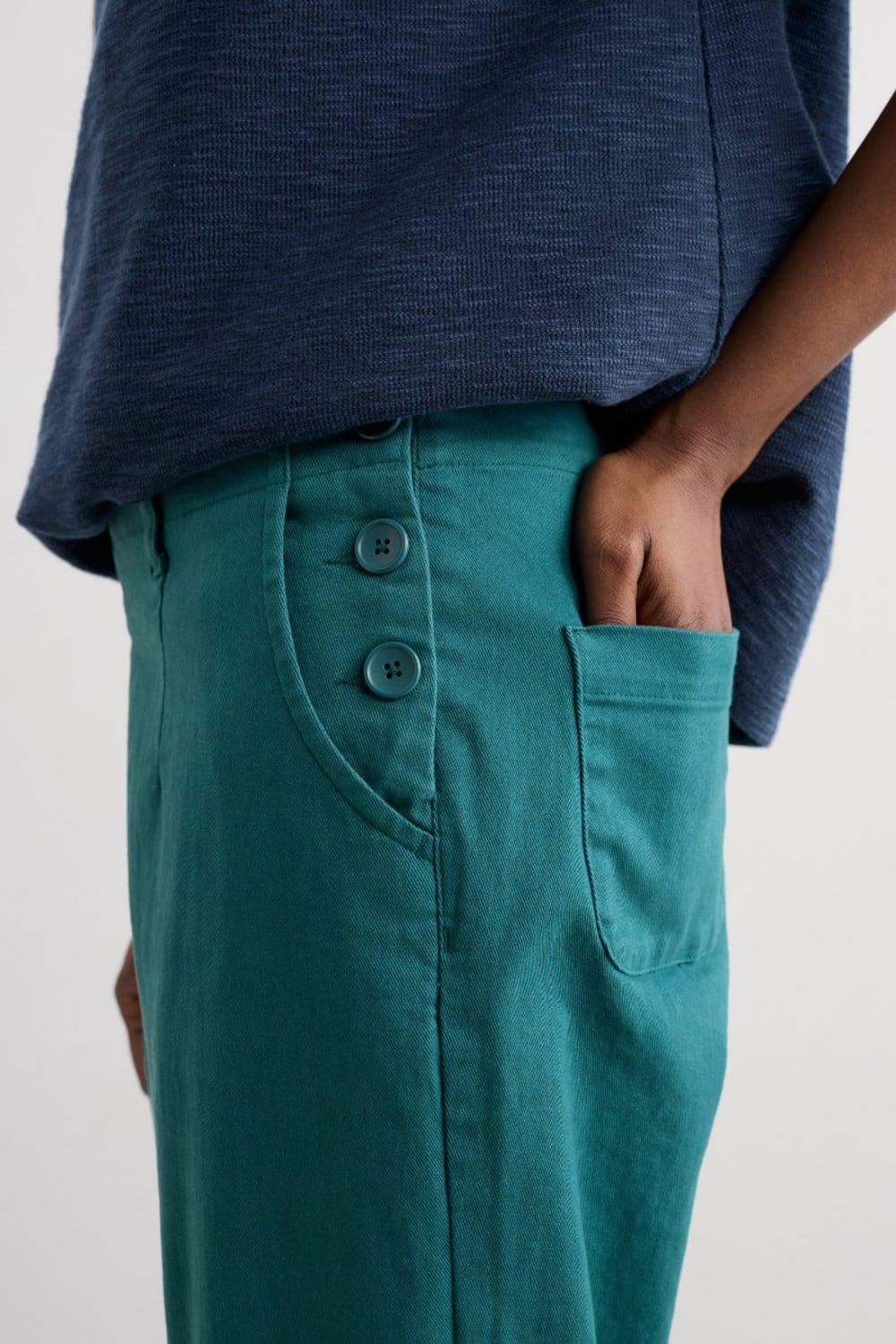 Seasalt Waterdance Trousers in Kingfisher