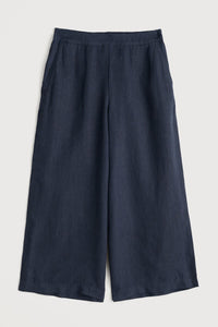 Merrivale Linen Culottes - Maritime