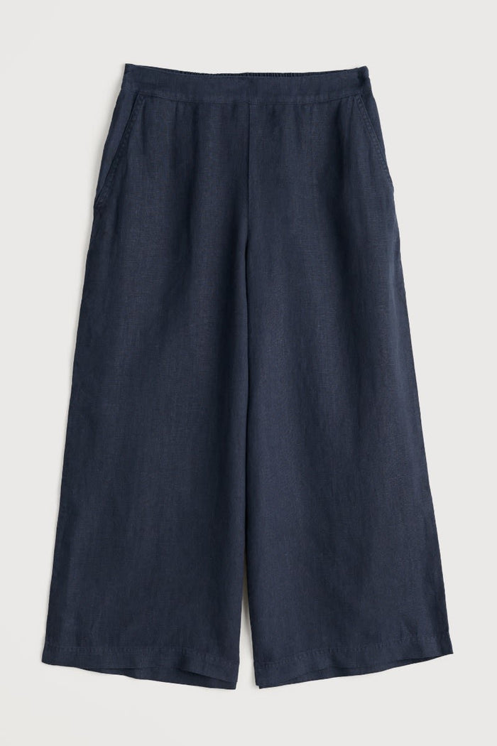 Merrivale Linen Culottes - Maritime