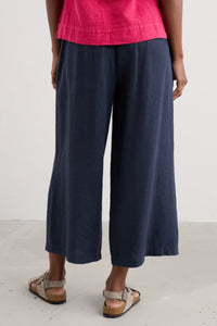 Merrivale Linen Culottes - Maritime