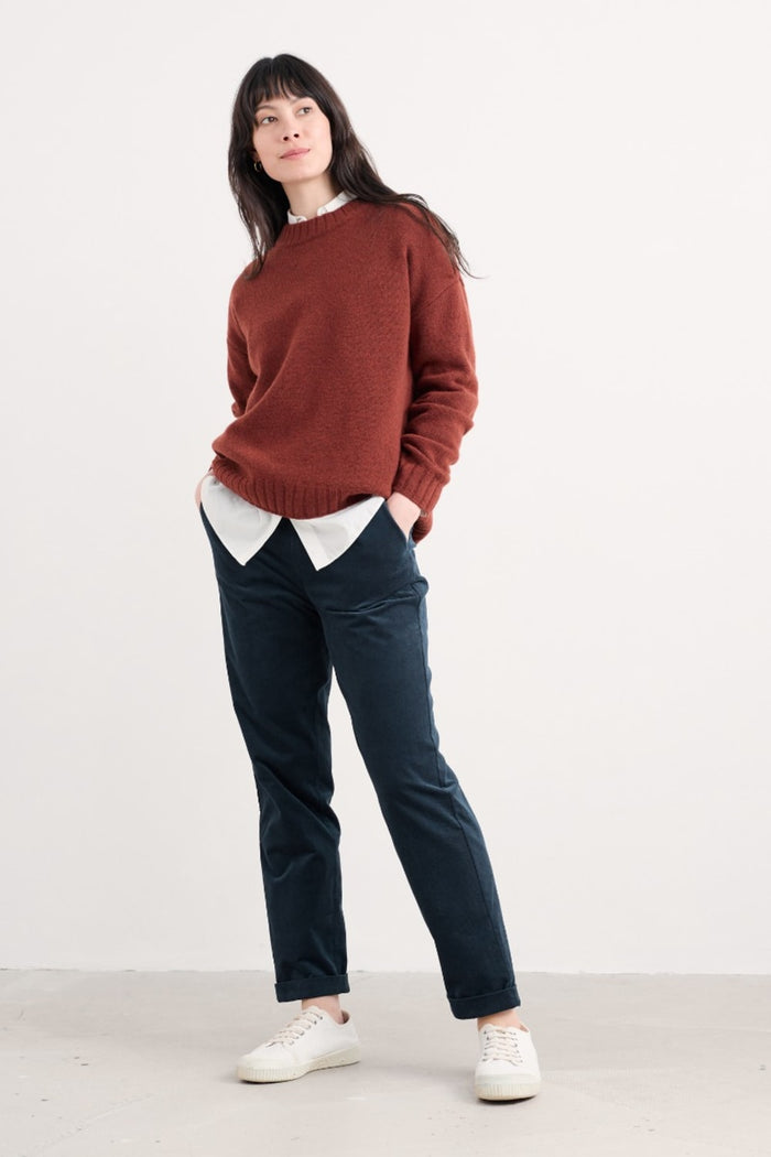 Seasalt Crackington Trousers in Maritime