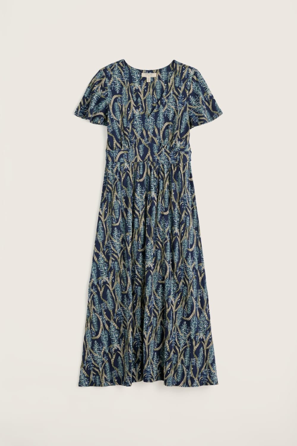 Seasalt Chateaux Dress in Red Hot Poker Maritime