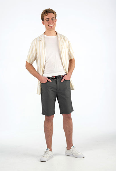 Bob Spears 5 Pocket Shorts - Steel