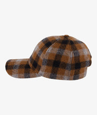 The Swanni Wool Baseball Cap in Teddington Check