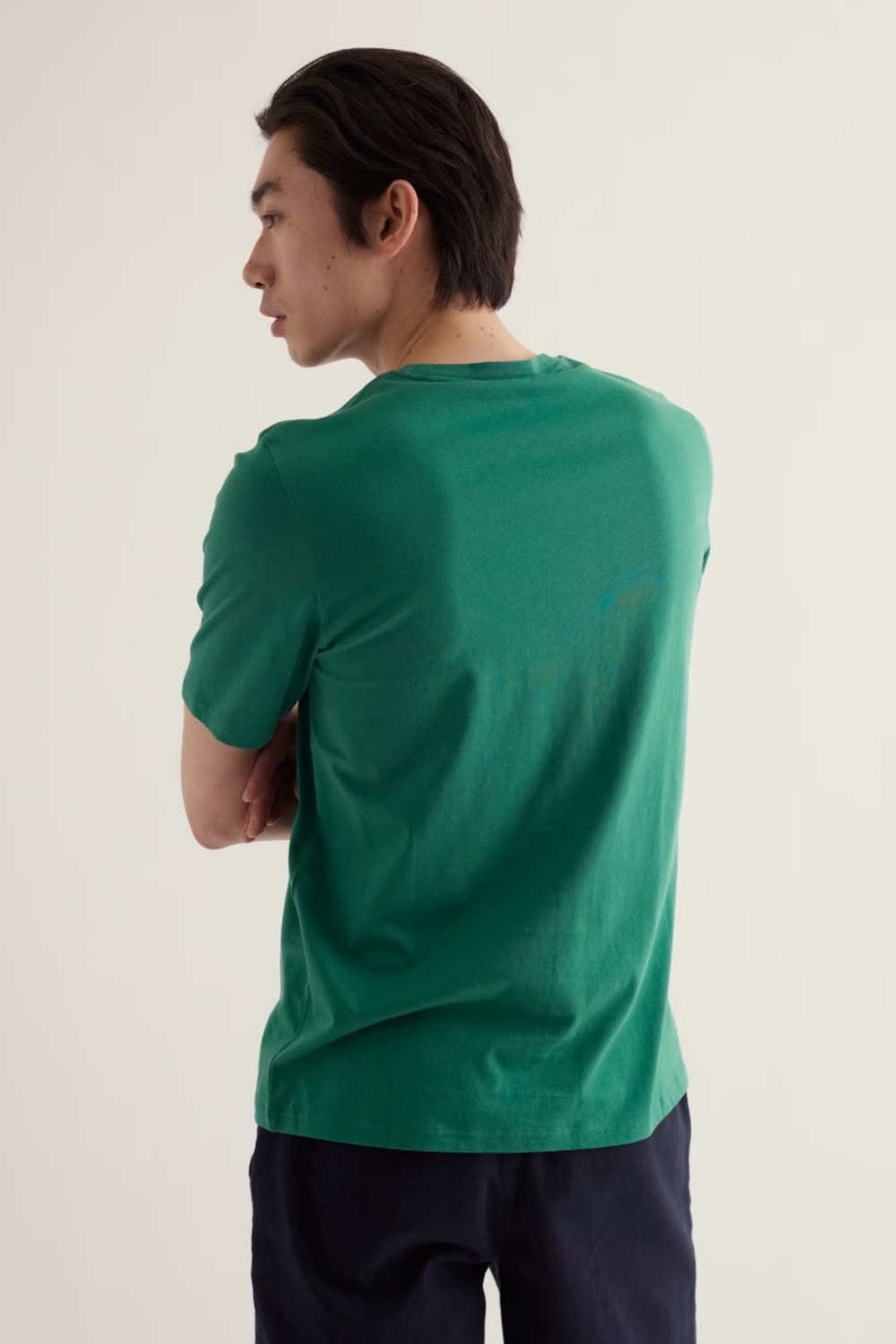 Seasalt Men's Loggerhead T-Shirt in Mini Scenes Ruscus Leaf