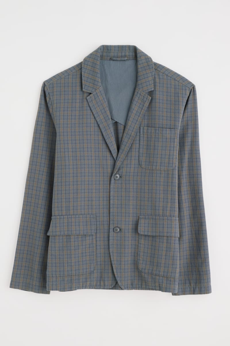 Seasalt Men's Farrier Blazer in Crescents Lead