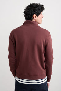 Seasalt Mens Wood Moss Sweatshirt in Rye
