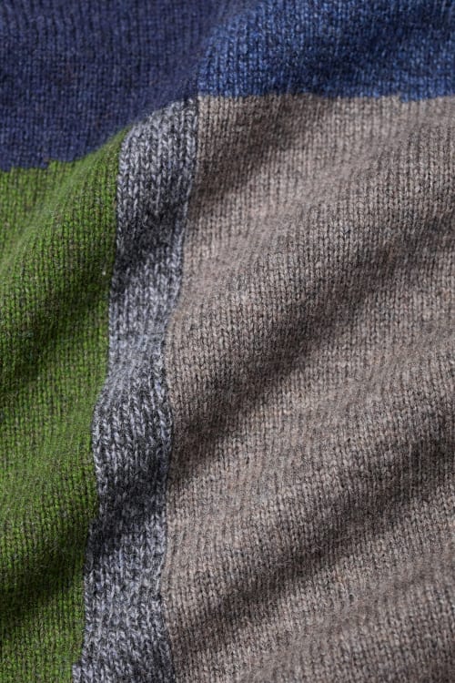 Seasalt Men's Carn Gloose Jumper in Gorse Multi