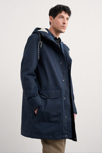 Seasalt Men's Men's Tidesman Waterproof Coat in Maritime