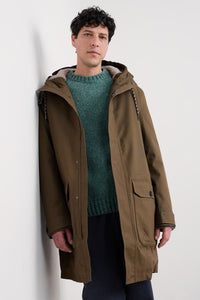 Seasalt Men's Men's Tidesman Waterproof Coat in Riverbed