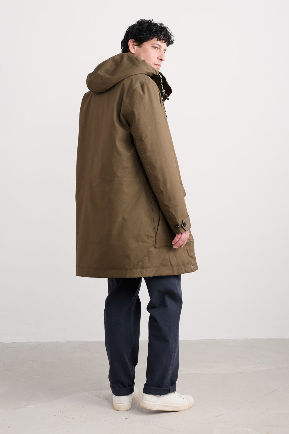 Seasalt Men's Men's Tidesman Waterproof Coat in Riverbed