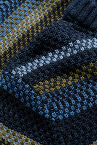 Seasalt Men's Tynwen Striped Jumper in Auryn Multi